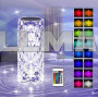 Настольная Led лампа ночник RGB Crystal Rose сенсорная